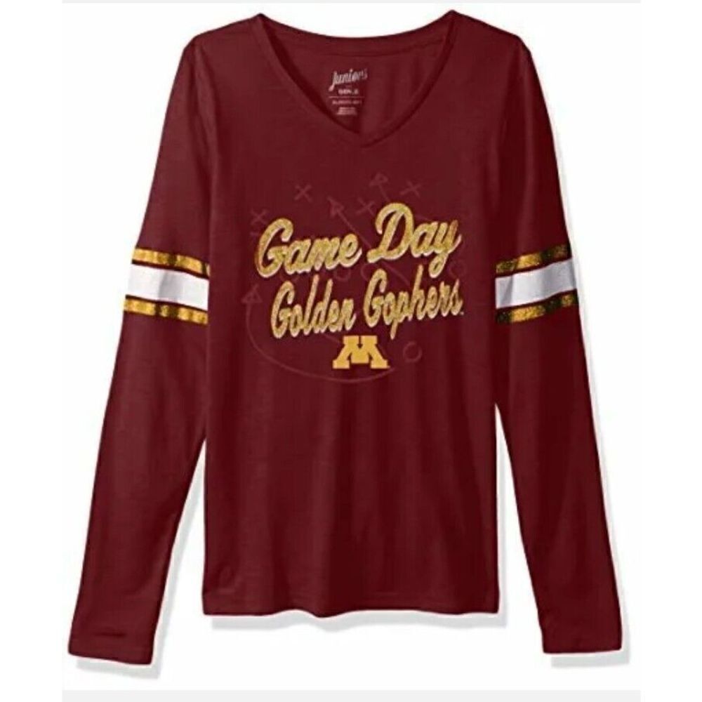 NCAA by Outerstuff NCAA Minnesota Golden Gophers Juniors "Game Day" Slub Tee M